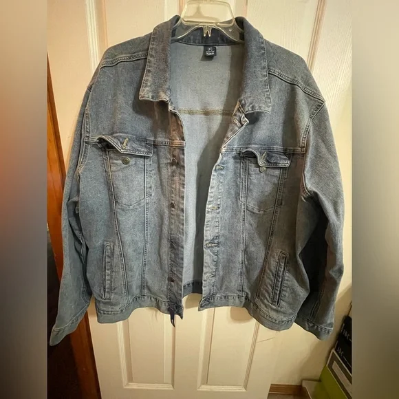 George Blue Denim Jacket - Picture 1 of 3